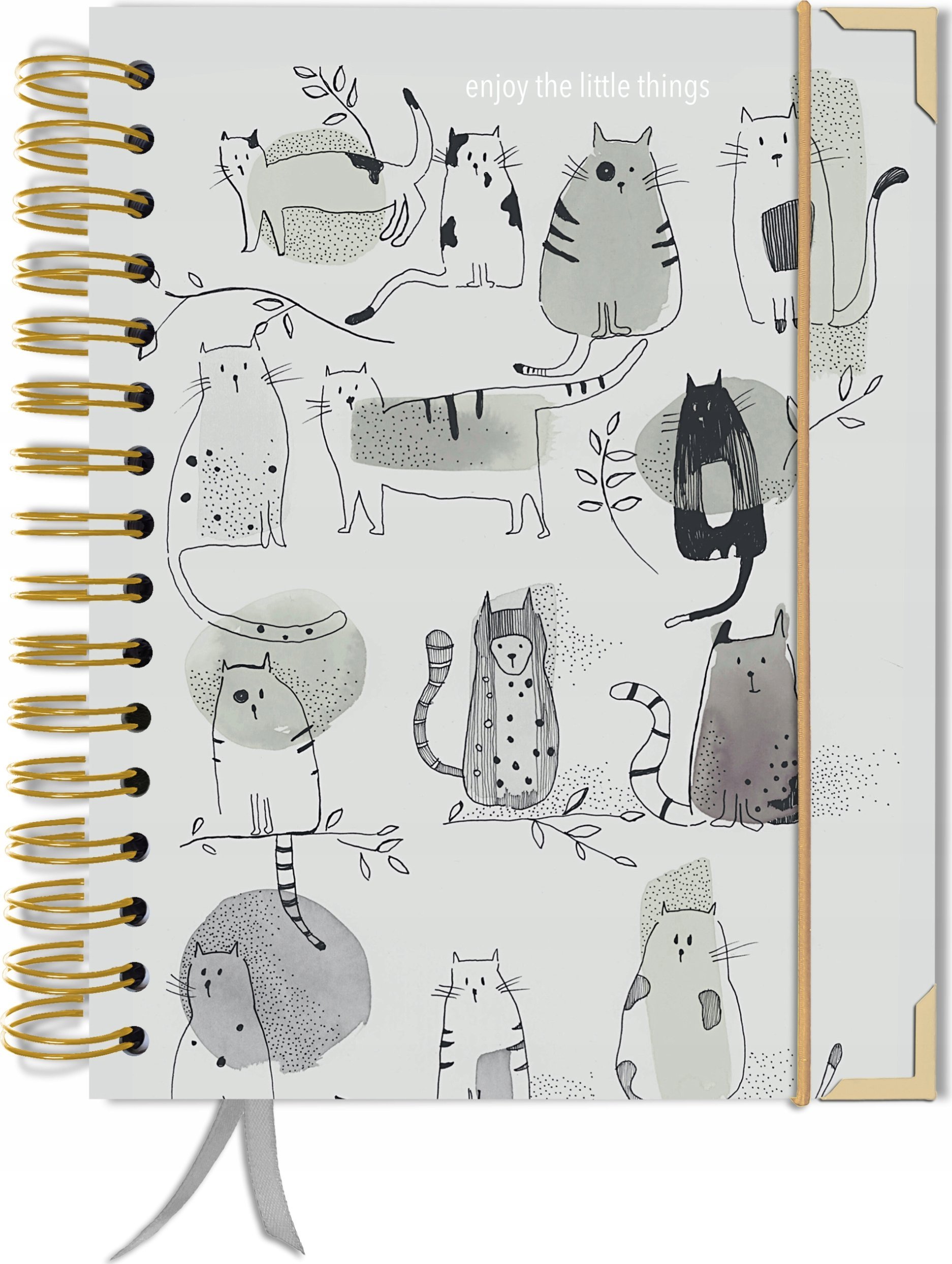 TadaPlanner Bujo bullet 180 stron journal notatnik A5+ kropki pamiętnik