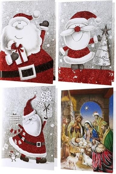 Avanti Kartka A5 grająca 3D Boże Narodzenie MIX AVANTI