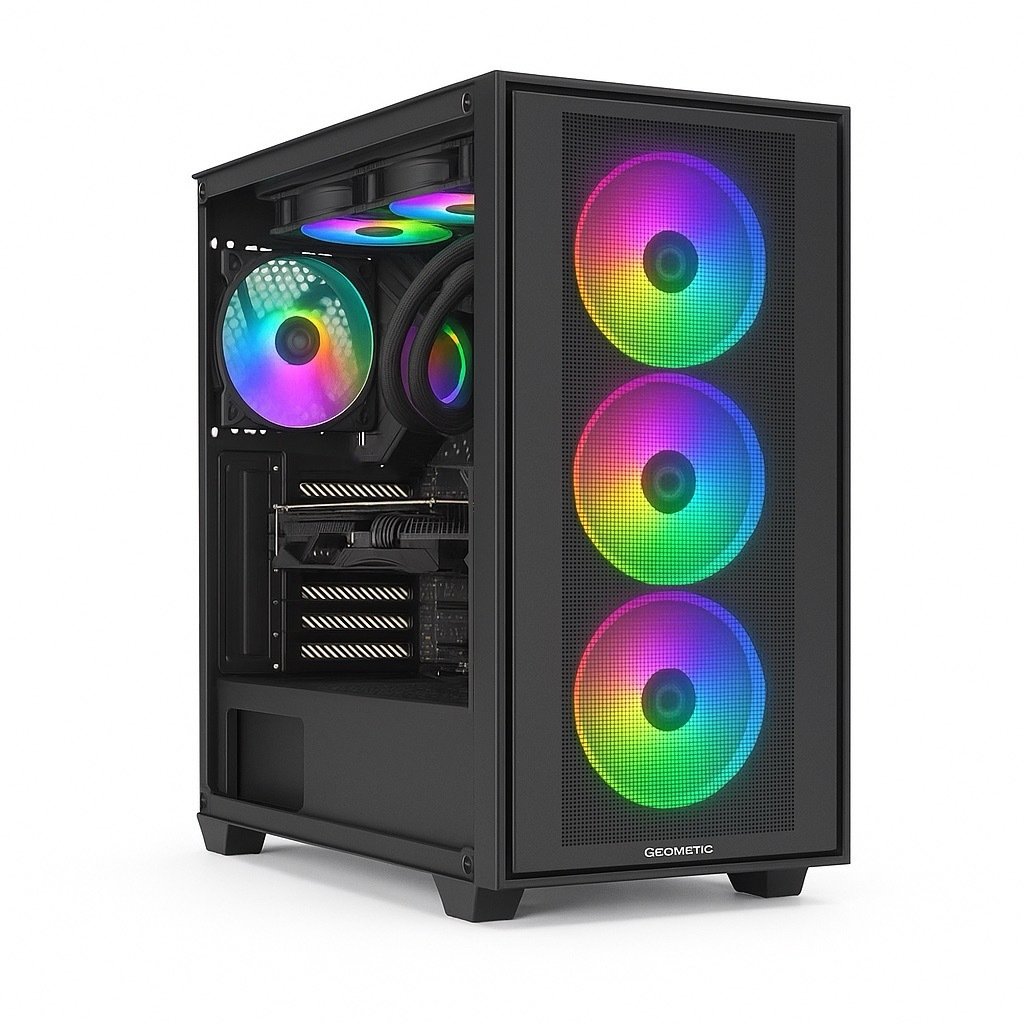 Komputer gamingowy do gier Ryzen 9800X3D/RTX 5080/32 GB RAM/SSD 1 TB/Win11
