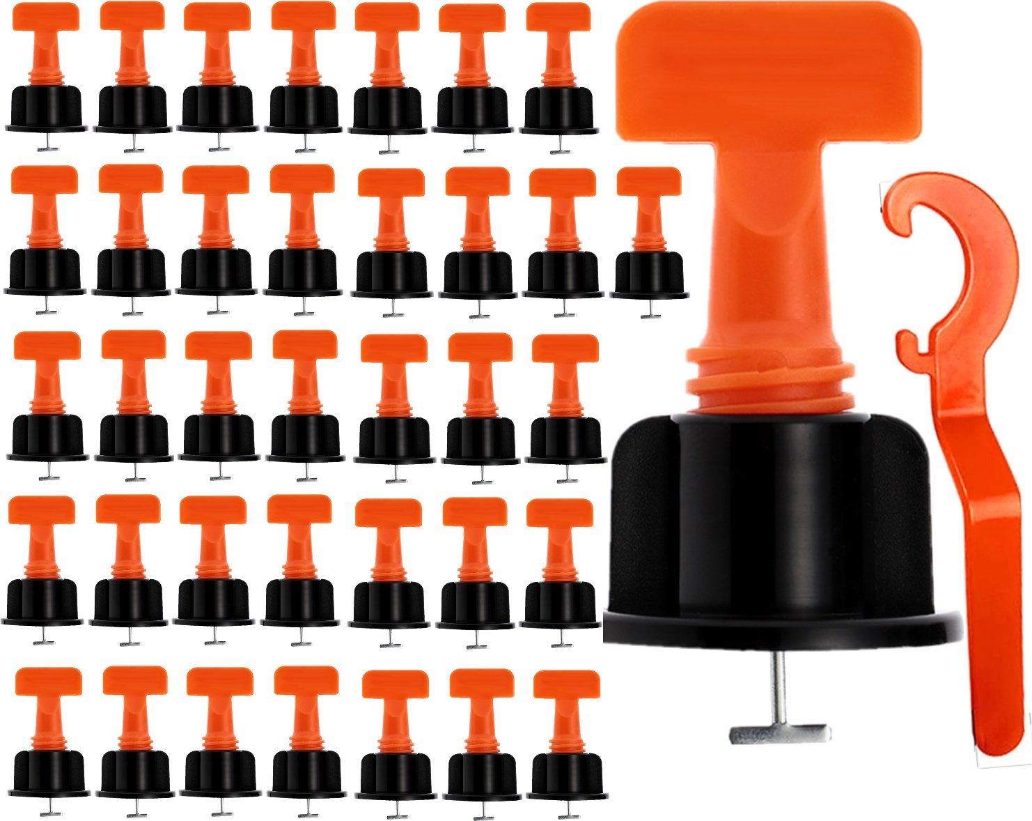 Zaxer Kliny do poziomowania płytek wkręcane 100 szt