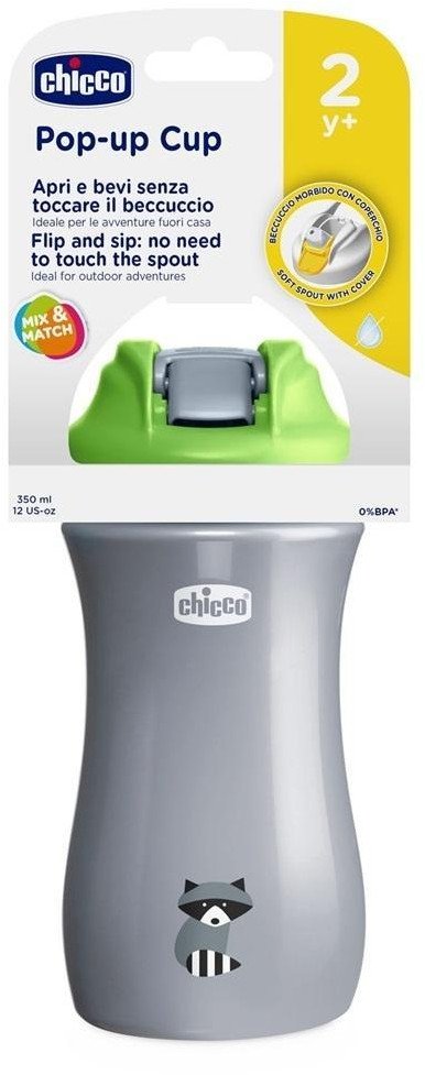 Bidon z miękkim ustnikiem 350ml zielony