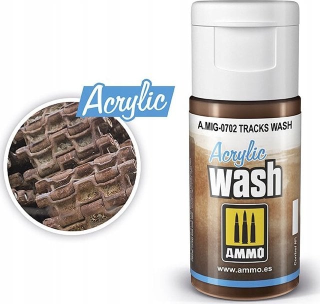 Vallejo Ammo: Acrylic Wash - Tracks Wash