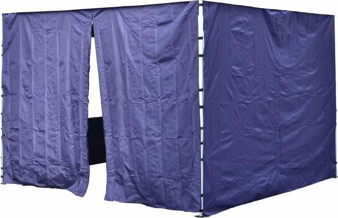 Garthen Komplet dwóch ścian do pawilonu PROFI 3 x 3 m - niebieski