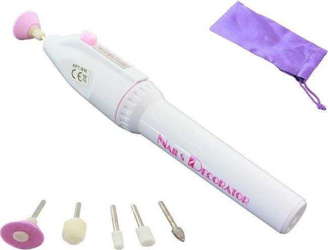 TopShine AG131F FREZARKA DO PAZNOKCI MANICURE 4 KOŃCÓWKI uniwersalny