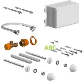 Cersanit (części zamienne - stelaże podtynkowe) Kpl. montażowy do zabudowy ciężkiej SYSTEM AQUA (K99-0270)