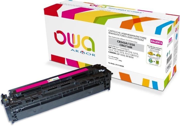 Toner OWA Armor Magenta Zamiennik 125A (K15106OW)
