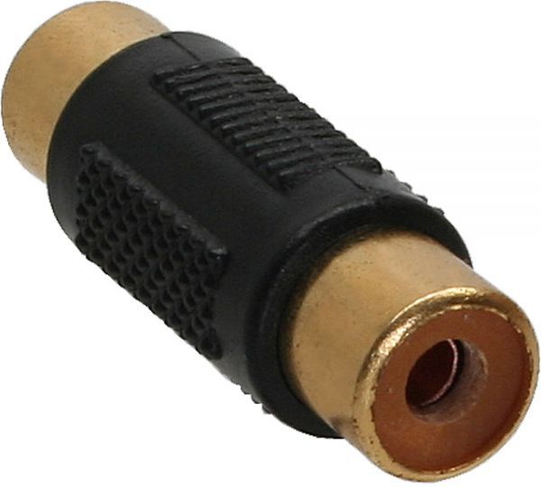 Adapter AV InLine RCA (Cinch) - RCA (Cinch) czarny (99315)