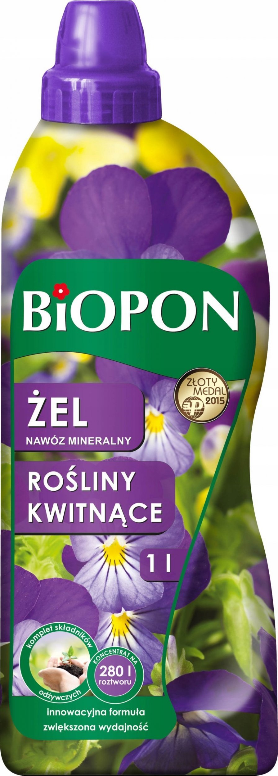 Bros BIOPON Nawóz żel do roślin kwitnących 1L