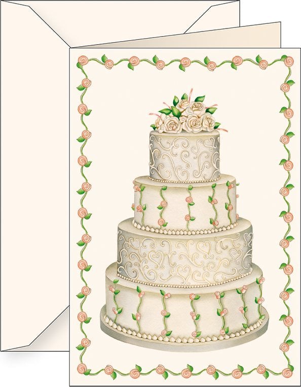 Tassotti Karnet B6 + koperta 5822 ¦lub tort bukiet