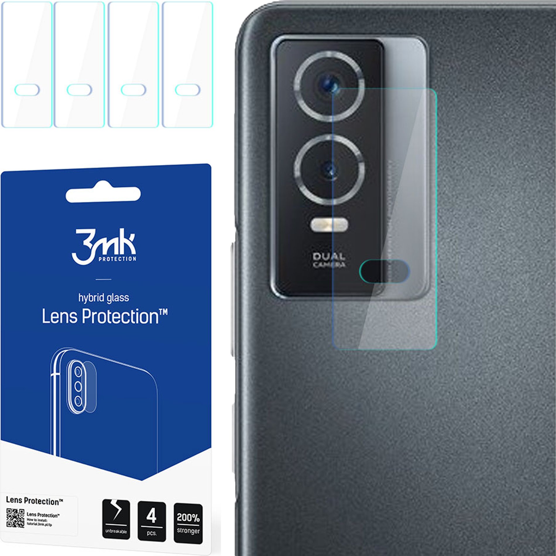 VIVO Y74S - 3MK LENS PROTECTION