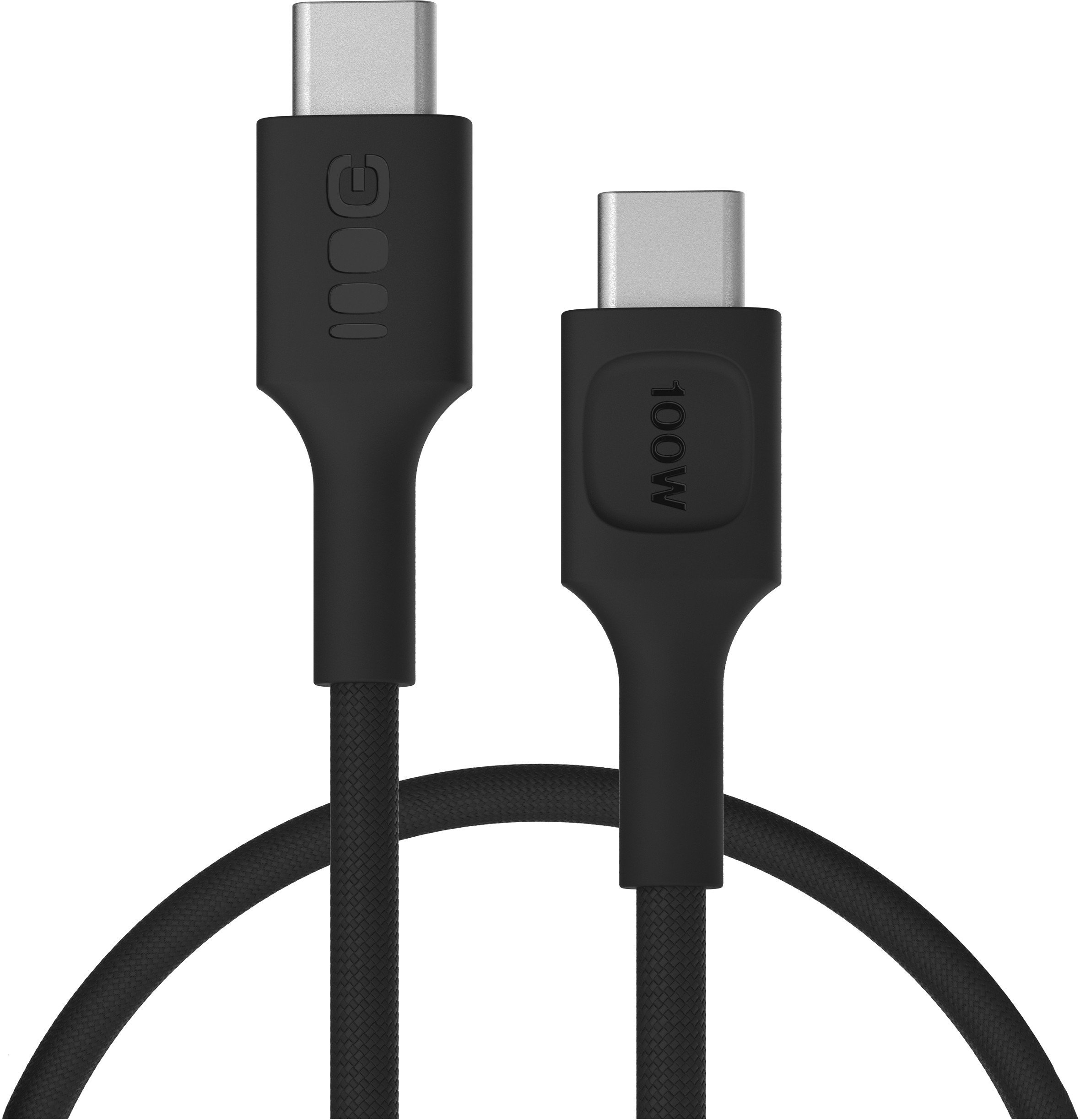 Kabel USB Green Cell USB-C - USB-C 0.3 m Czarny (5904326376076)