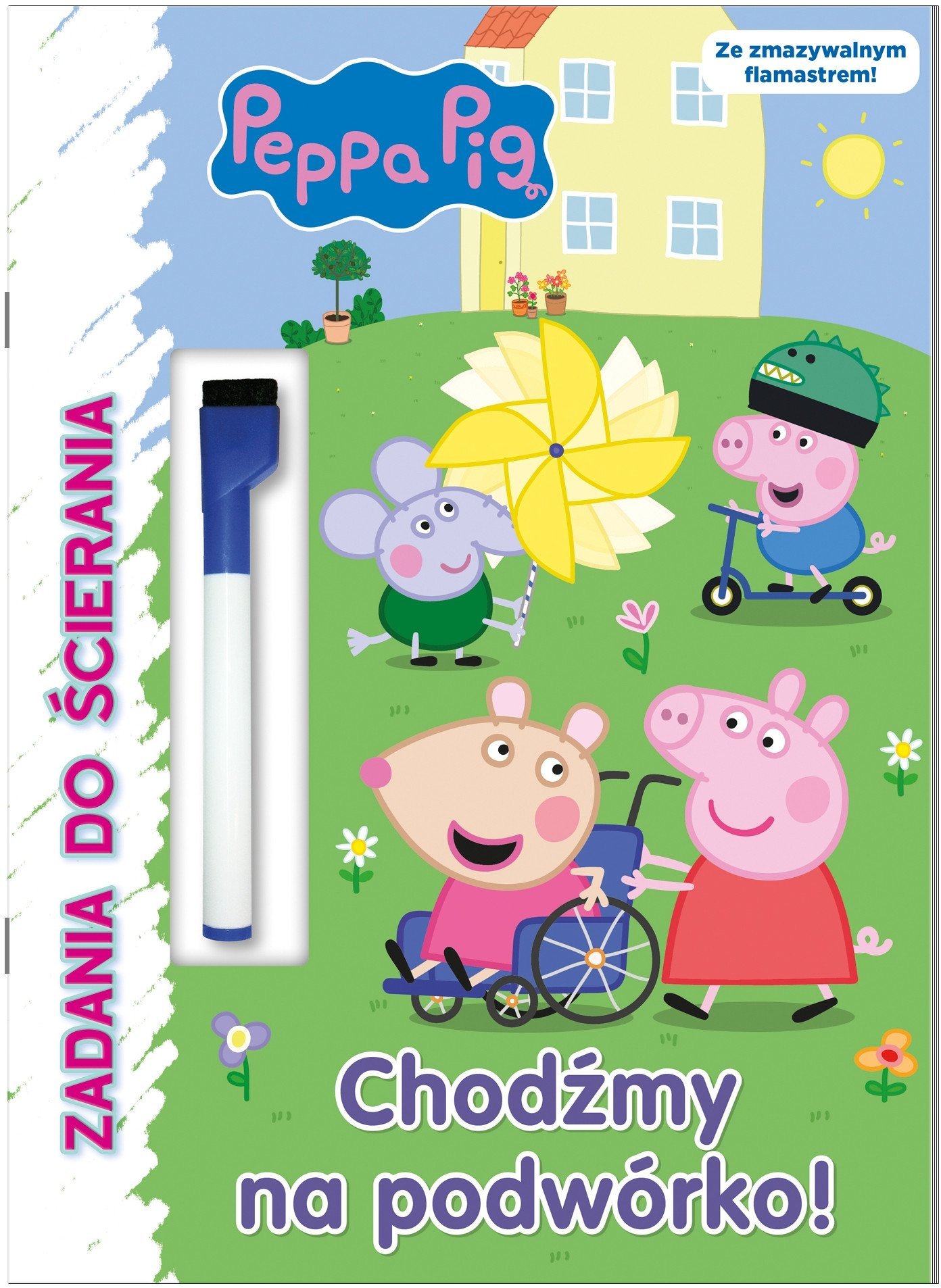 Świnka Peppa Zadan.d/ścier.Chodźmy n/podw! 29594