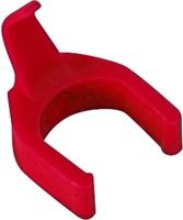 Patchsee Klips na przewód sieciowy 50 sztuk, czerwony (RO/PC)