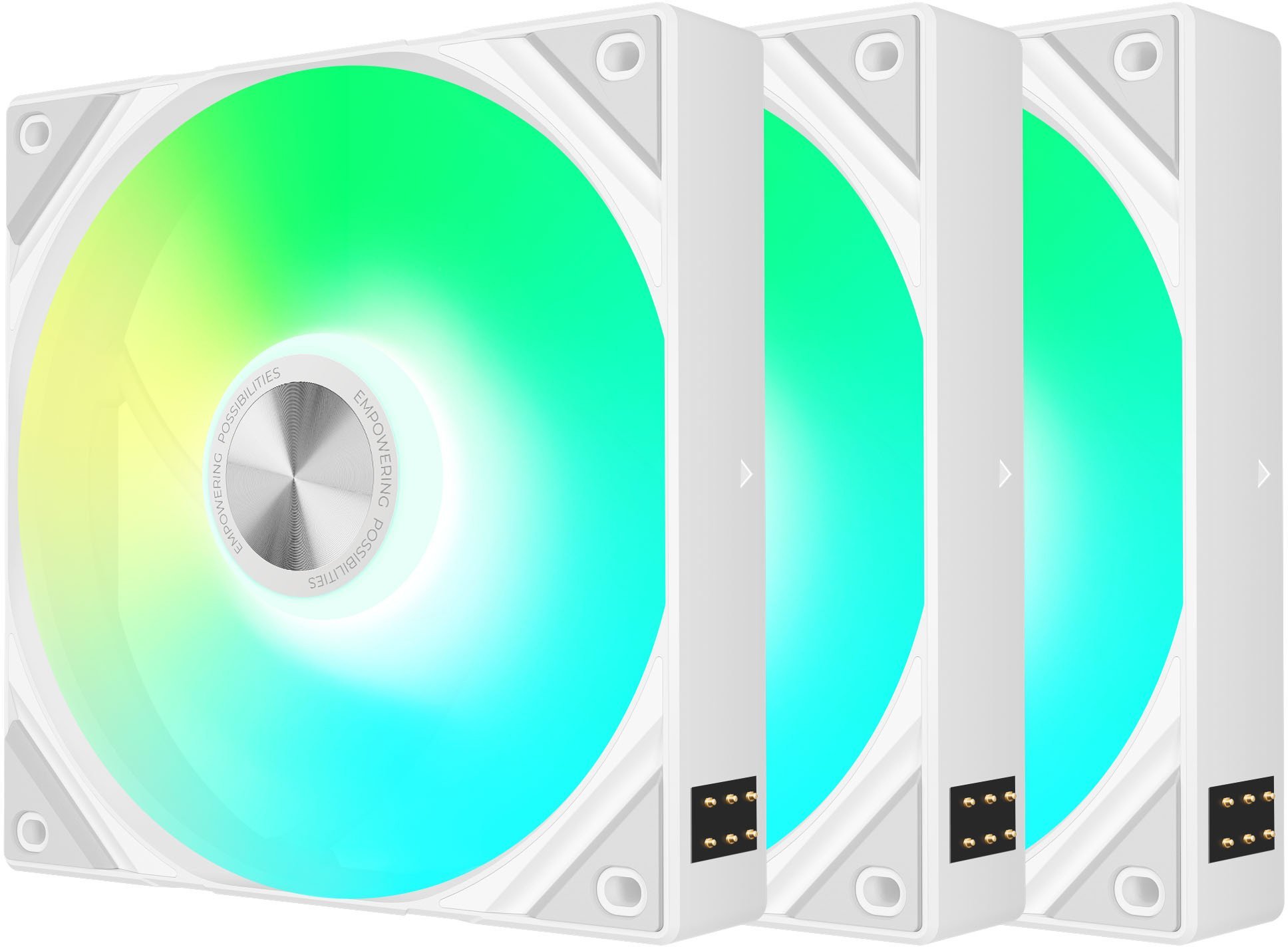 Wentylator TRYX ROTA SL ARGB Reverse Lfter - 3-pak, 120mm, biały