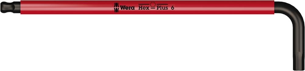 Wera 05022612001, L-shaped hex key, Metric, 1 pc(s), 6 mm, 17.2 cm, 3.1 cm