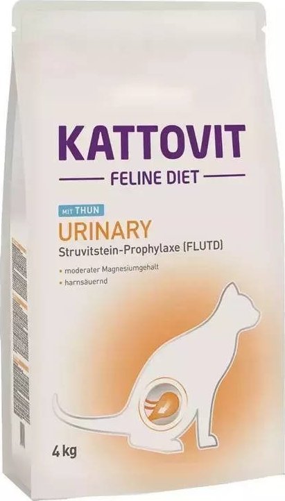 Kattovit Kattovit Urinary tuńczyk 4kg karma sucha