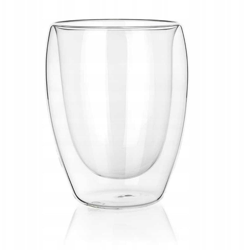 SZKLANKA TERMICZNA 300ml Z PODWÓJNĄ SCIANKĄ DO KAWY NAPOJÓW