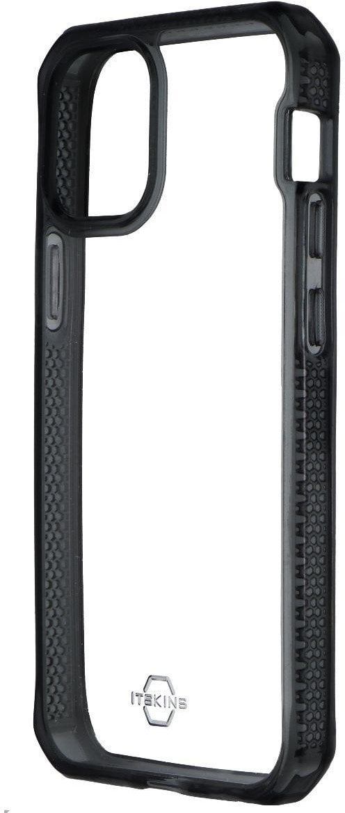 ITSKINS Hybride Clear Apple iPhone 12/12 Pro Black and Transparent