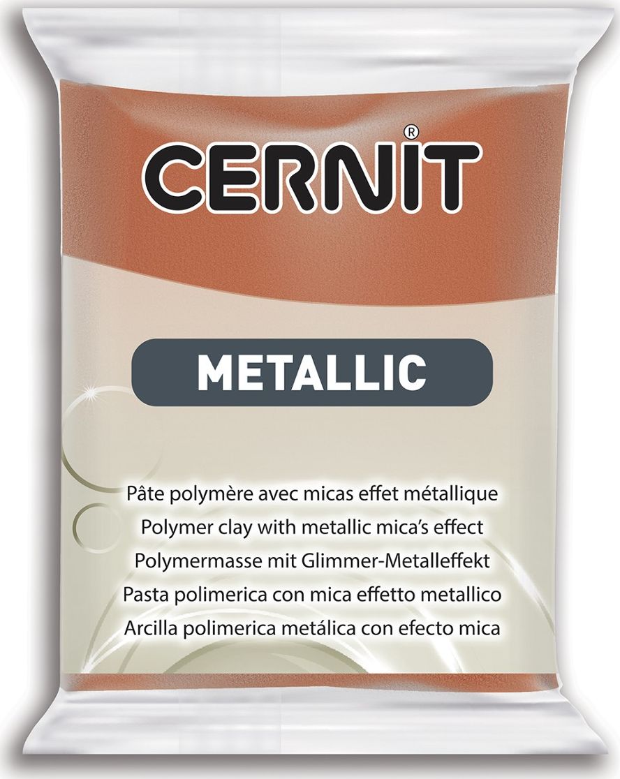 The Clay and Paint Factory Modelina Cernit Metaliczna Brąz 56 g
