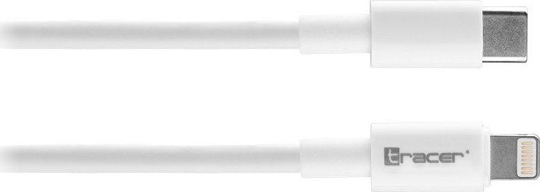 Kabel USB Tracer USB-C - Lightning 1 m Biały (TRAKBK47169)