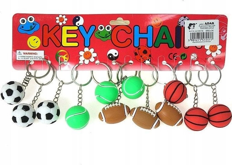 Breloczek Adar Brelok Piłka p12 mix cena za 1szt 572577
