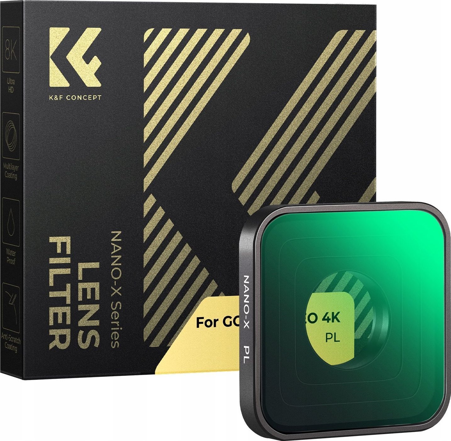 Filtr Polaryzacyjny Pl Do Kamery Gopro Hero 4k 2024 / K&f Concept / Kf01.2879
