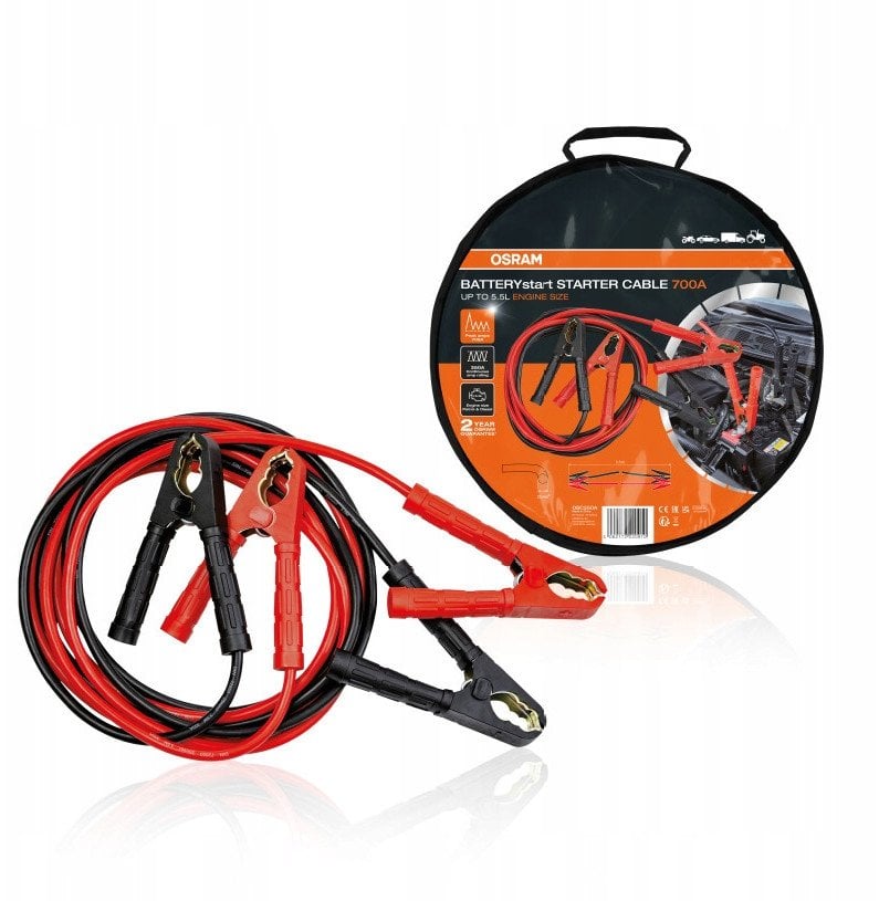 BOOSTER CABLES OSRAM 700 A