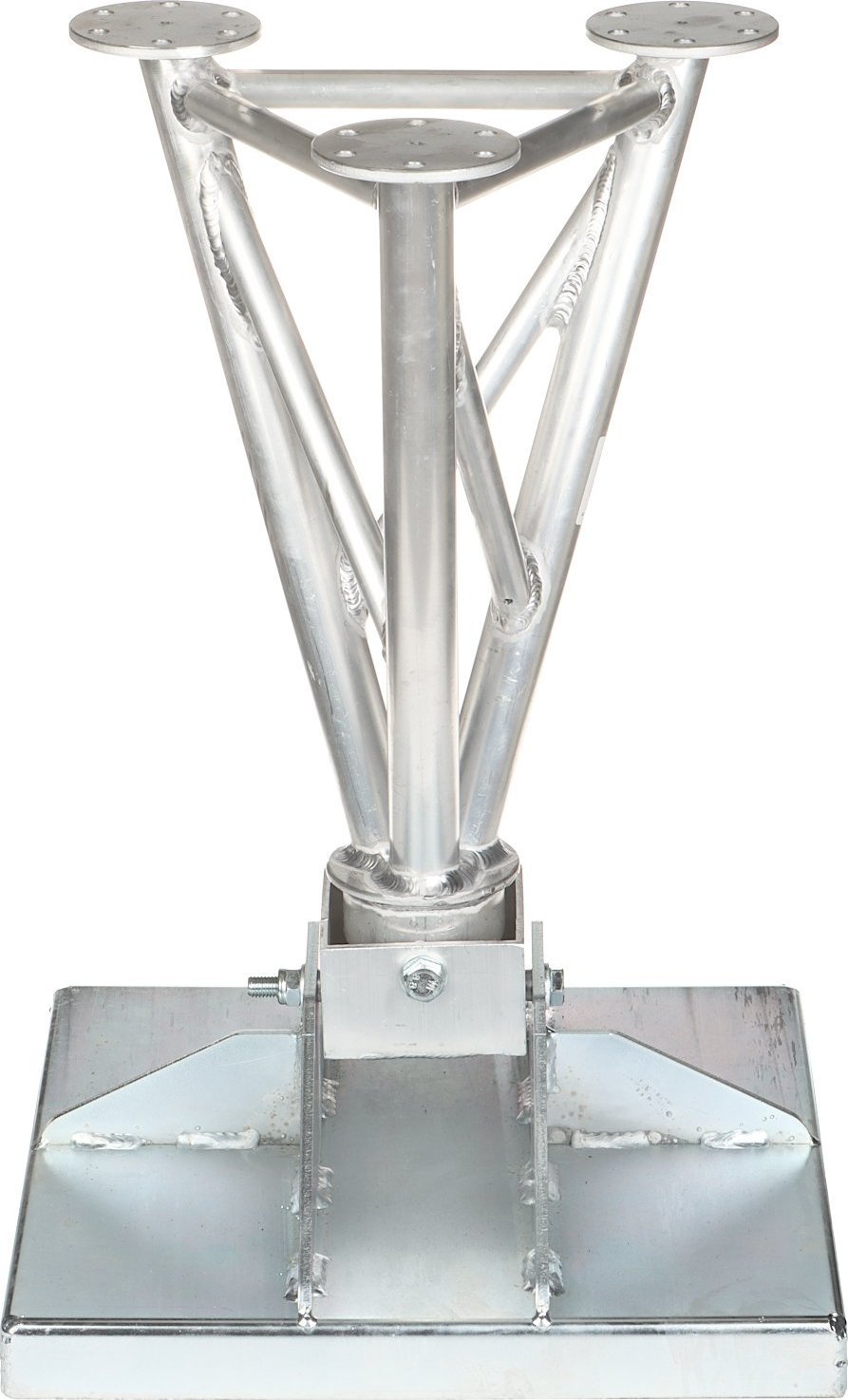 PODSTAWA PRZEGUBOWA DO MASZTÓW KRATOWYCH POSIADAJĄCYCH ODCIĄGI MK-1.5/POD-G