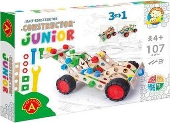 Alexander Mały Konstruktor Junior - Sportscar 3w1 ALEX