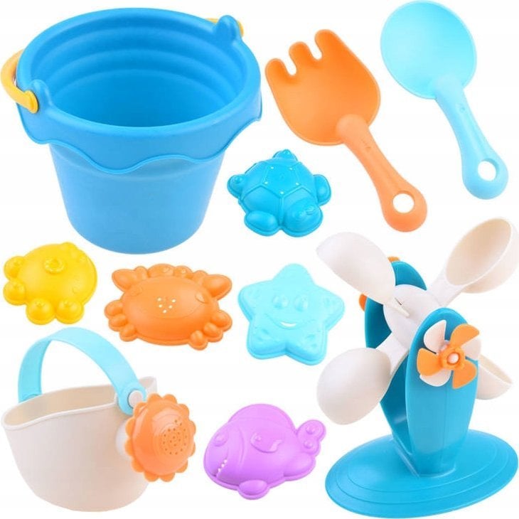 Jokomisiada Miękki zestaw do piasku WODY wiaderko formy ZA3404