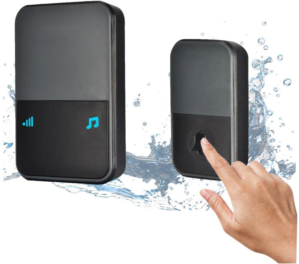 Dzwonek do drzwi bezprzewodowy wodoodporny, bramy, furtki