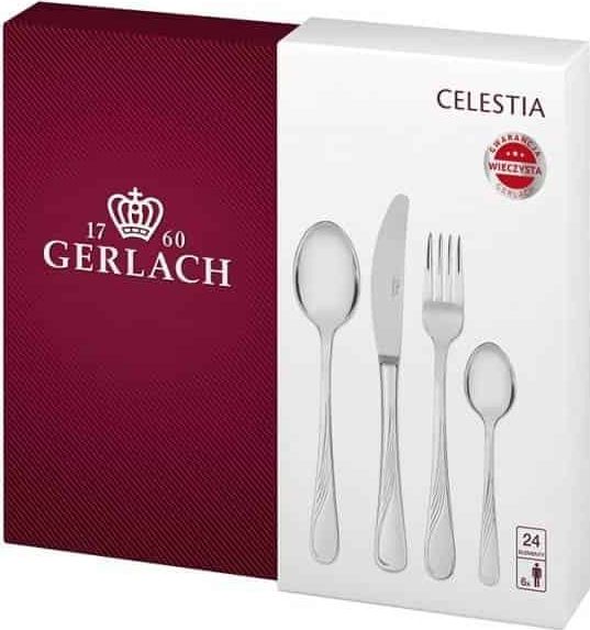 Gerlach Sztućce 24 sztuki Celestia połysk