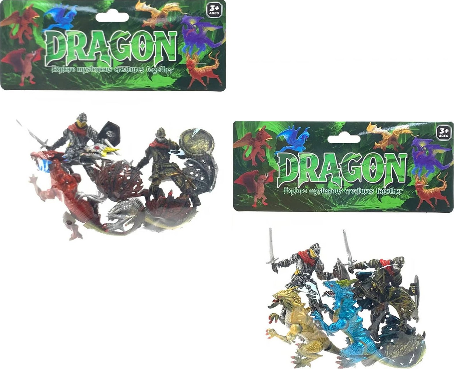 Figurka Trifox ZESTAW FIGUREK RYCERZE I SMOKI 1szt