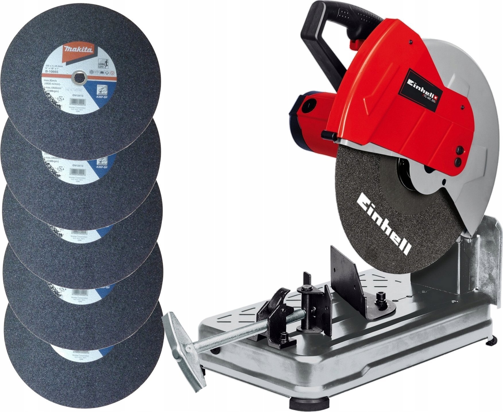 Einhell Einhell metal cutting machine TC-MC 355/1 (red, 2,200 watts)