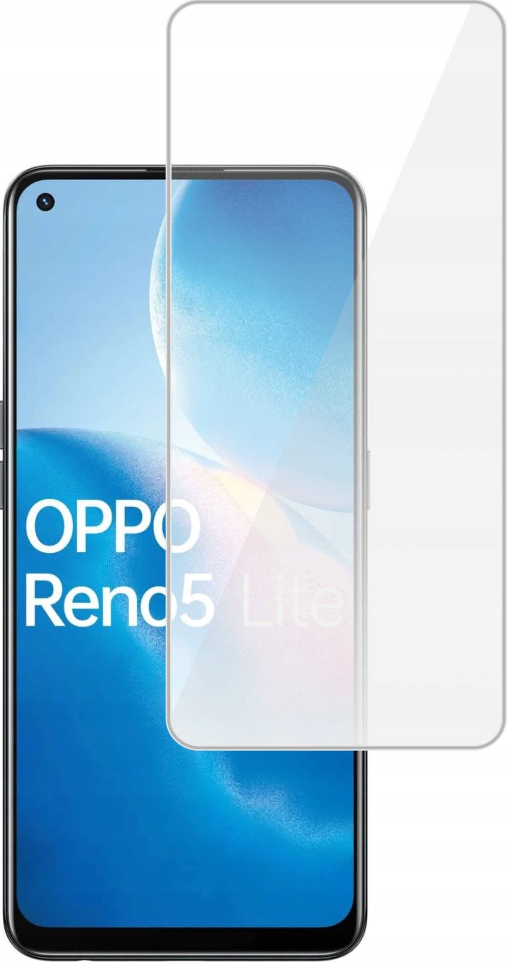 etumi Szkło Hartowane 9H Do Oppo Reno 5 Lite Szybka Szkiełko Ochronne Na Ekran Twarde Płaskie Przód / Ochrona Matrycy Telefonu Glas0282