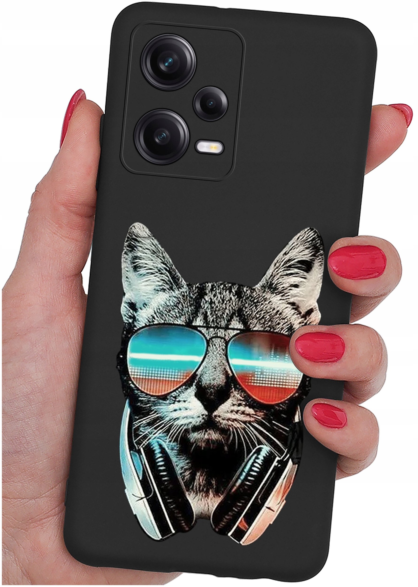 ETUI do Xiaomi Redmi Note 12 5G |Poco X5 5G | WZORY | SILIKONOWE MATT SZKŁO