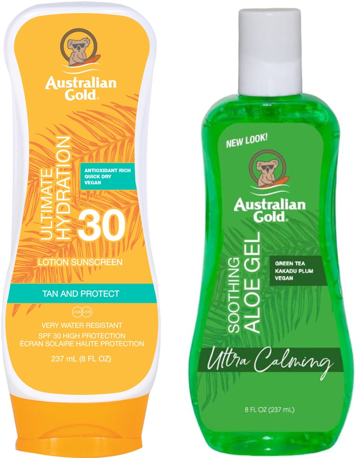 Australian Gold SPF30 Krem Przeciwsłoneczny + Aloe Po Opalaniu