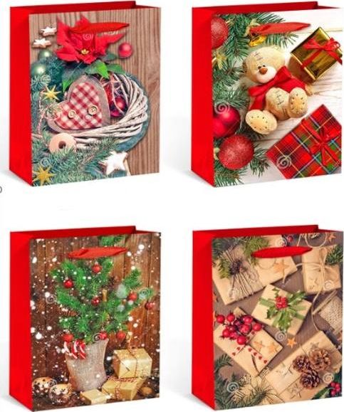 W&K Torebka upominkowa 2215 S - brokat