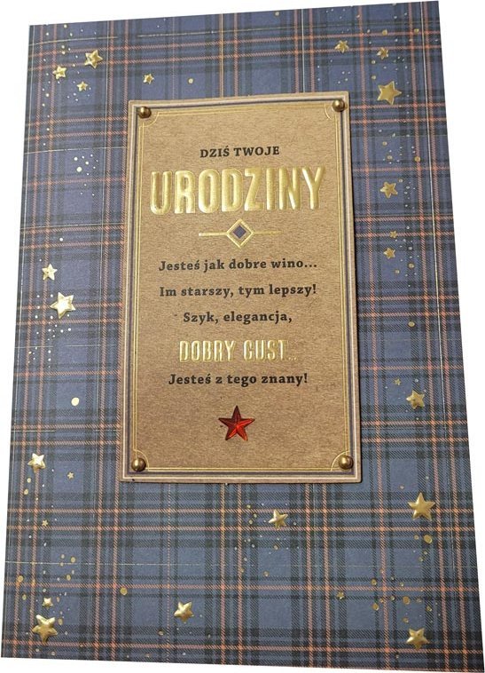 Fastima KARTKA Okolicznościowa z życzeniami A283