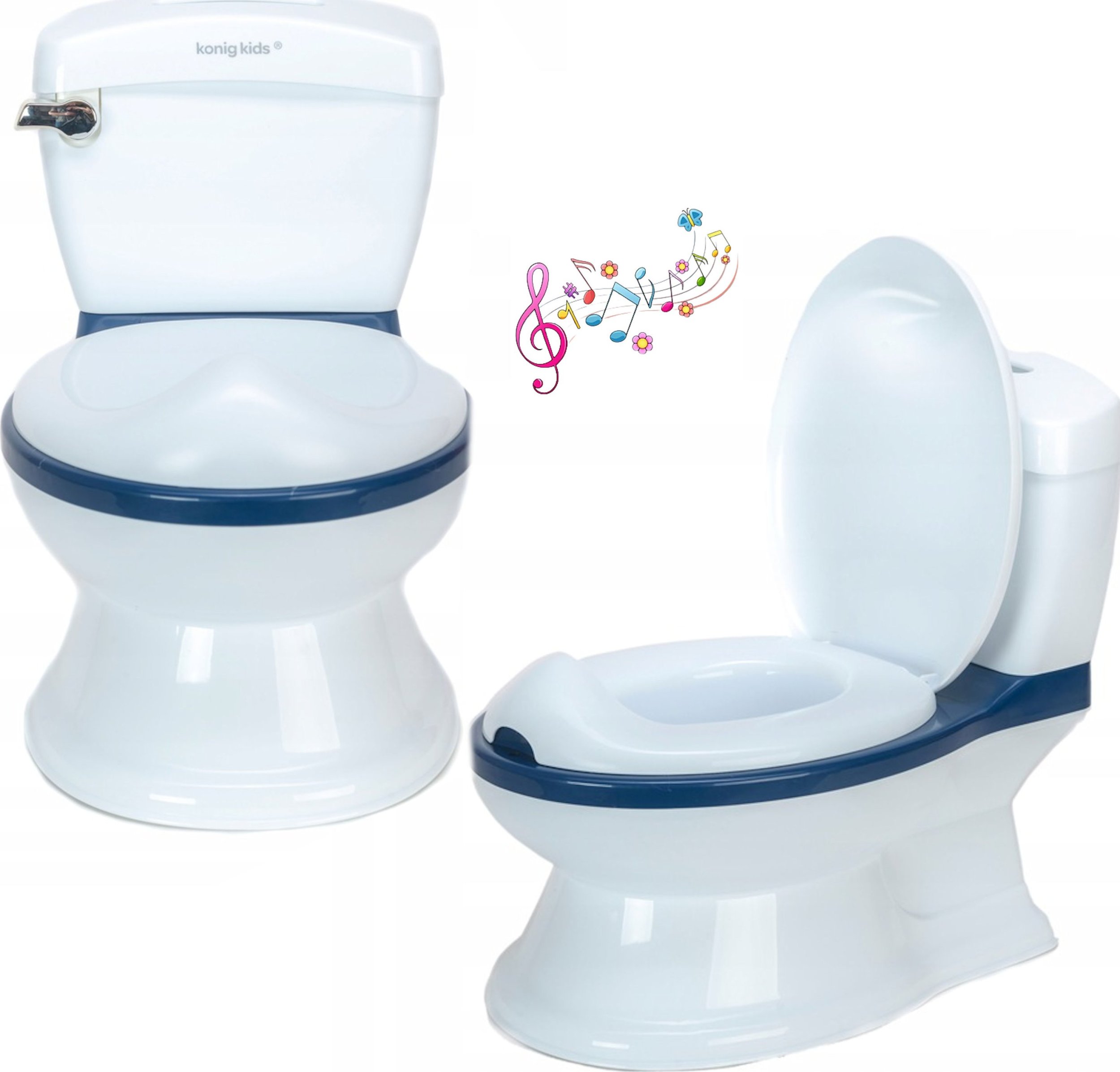 Coil Coil nocnik interaktywny wc dŹwiĘk niebieski