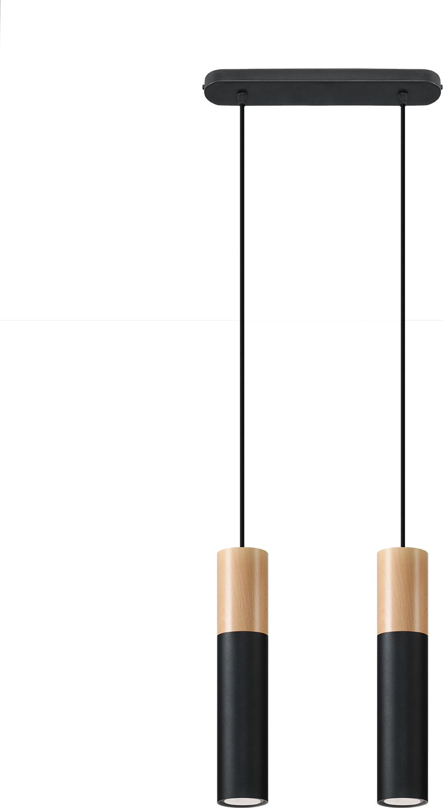 Lampa wisząca Sollux PABLO nowoczesna czarny (SL.0633)