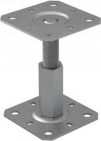 Domax Podstawa słupa M20 100x130x3mm ocynkowana