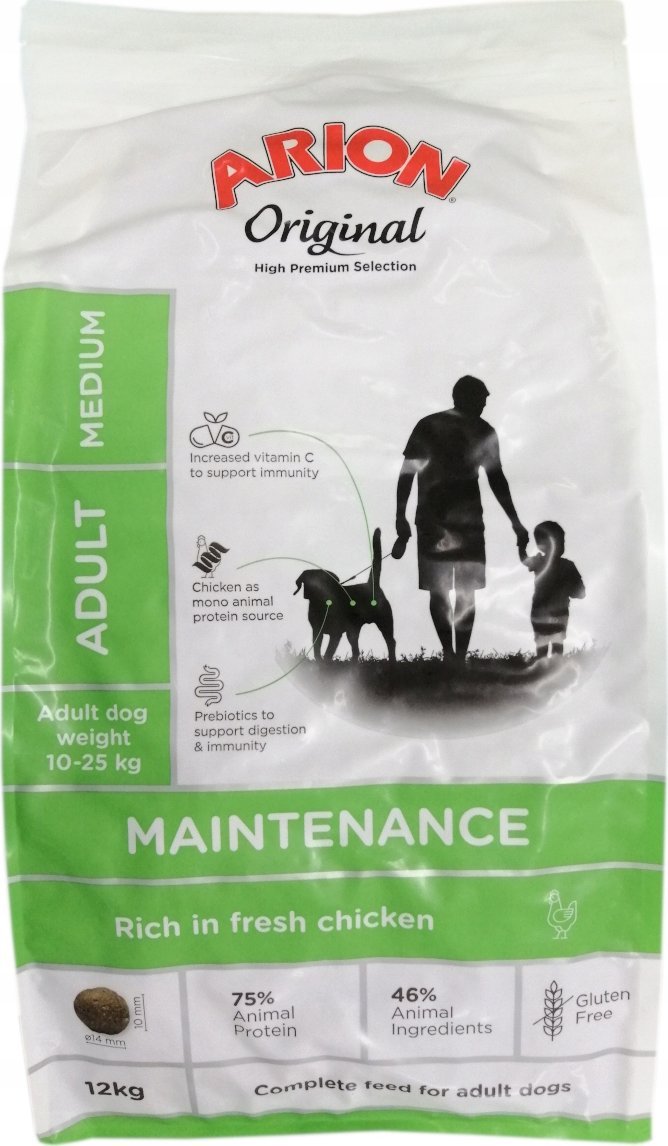 Arion ARION Original Maintenance Adult Medium 12kg