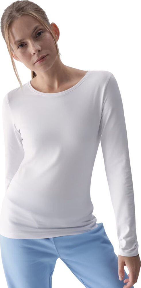 4f Koszulka damska Longsleeve 4F F376 biała 4FWMM00TLONF376 10S S