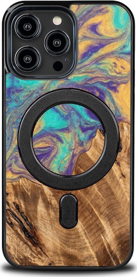 BeWood Etui Bewood Unique na iPhone 14 Pro Max - Planets - Merkury z MagSafe