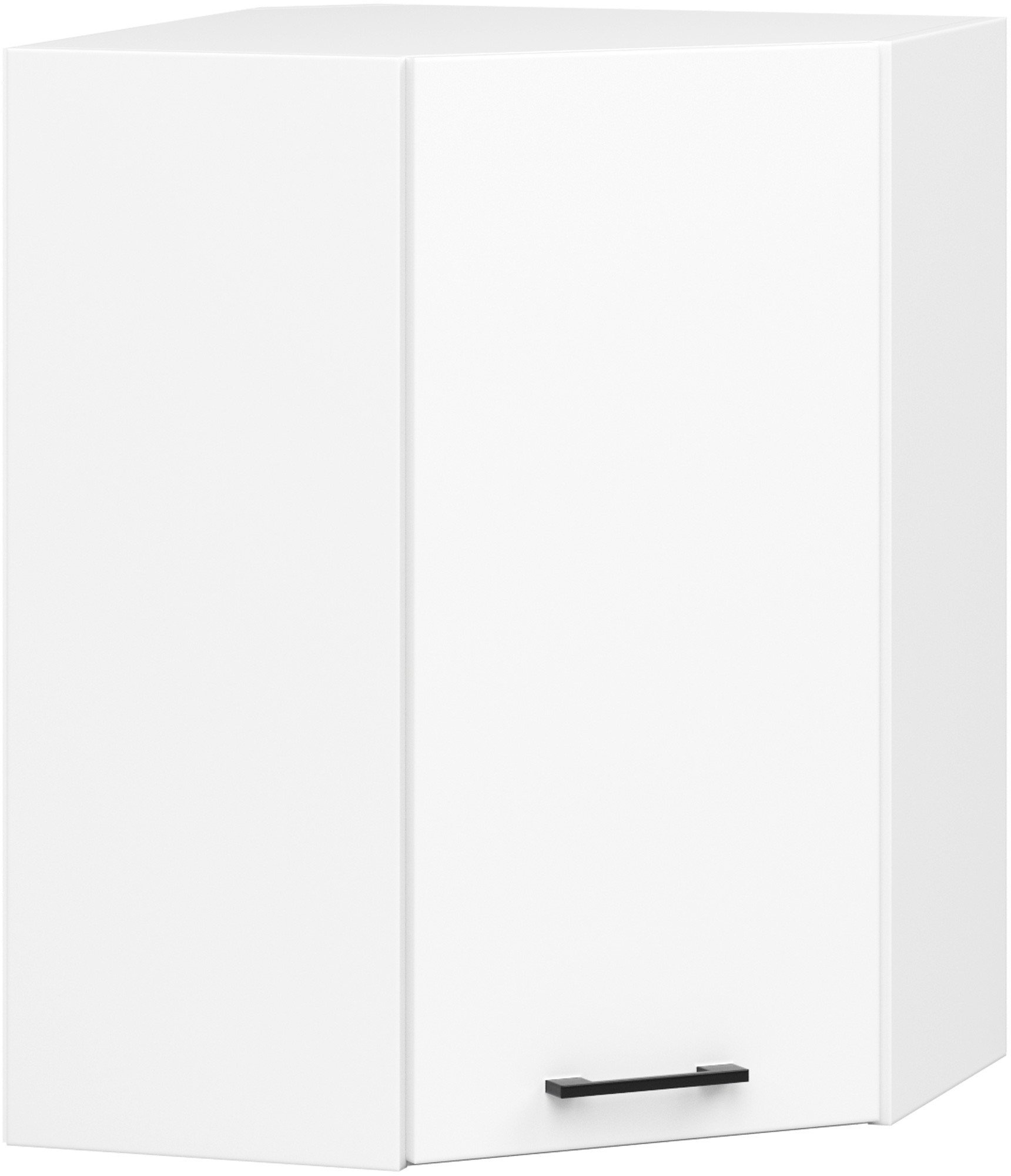 WISZĄCA SZAFKA KUCHENNA NAROŻNA OLIWIA W 60/60cm H720 BIAŁA