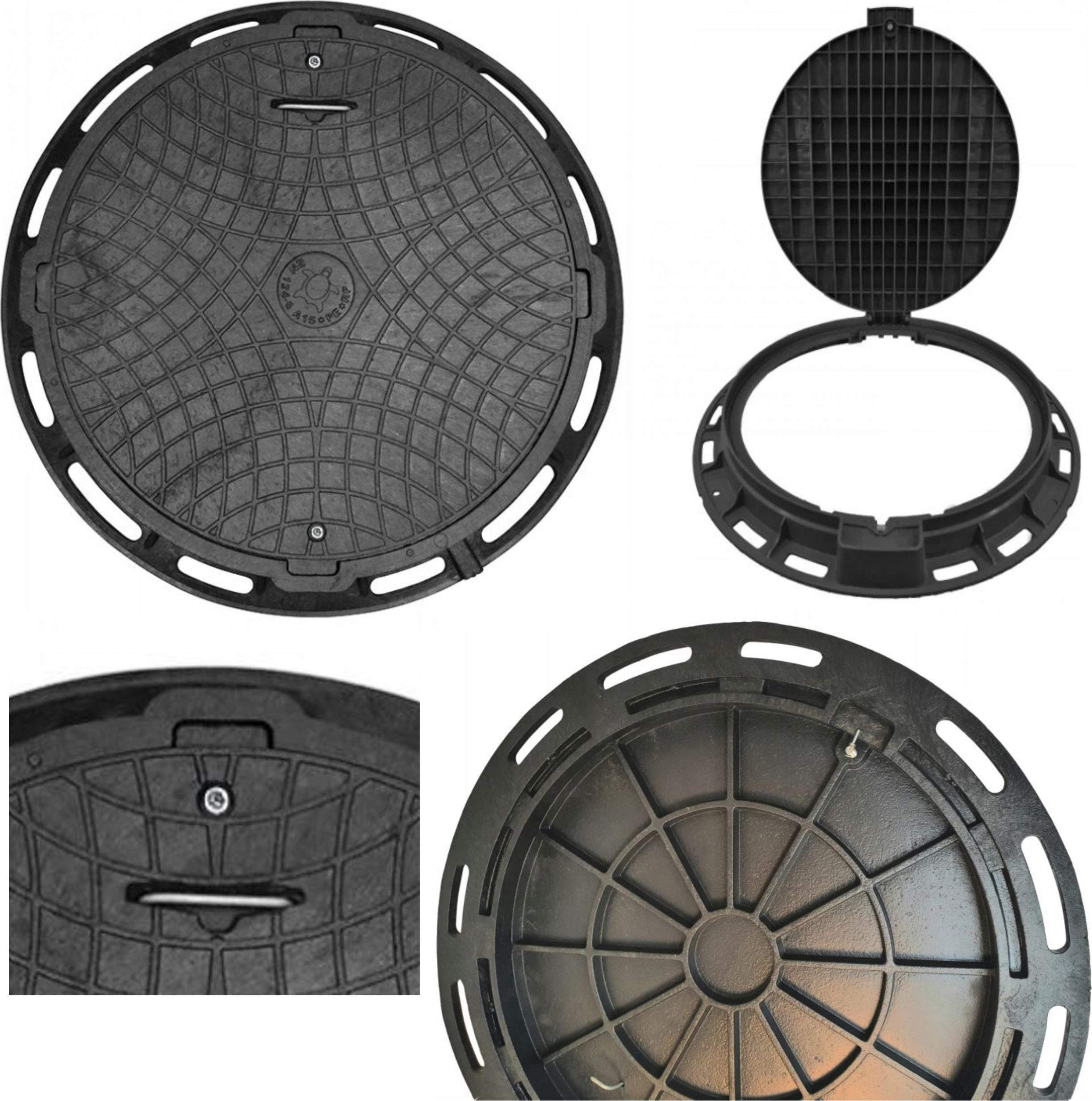 Studzienki.pl Pokrywa Ogrodowa właz Studni szamba 60cm 1,5T