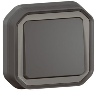 NOWE PLEXO 55 Łącznik schodowy komplet podtynkowy 10 AX - 250V AC antracyt 069881L