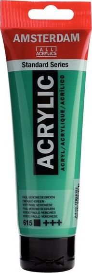 Artequipment Farba akrylowa TALENS AMSTERDAM 120ml 615 - EMERALD GREEN uniw