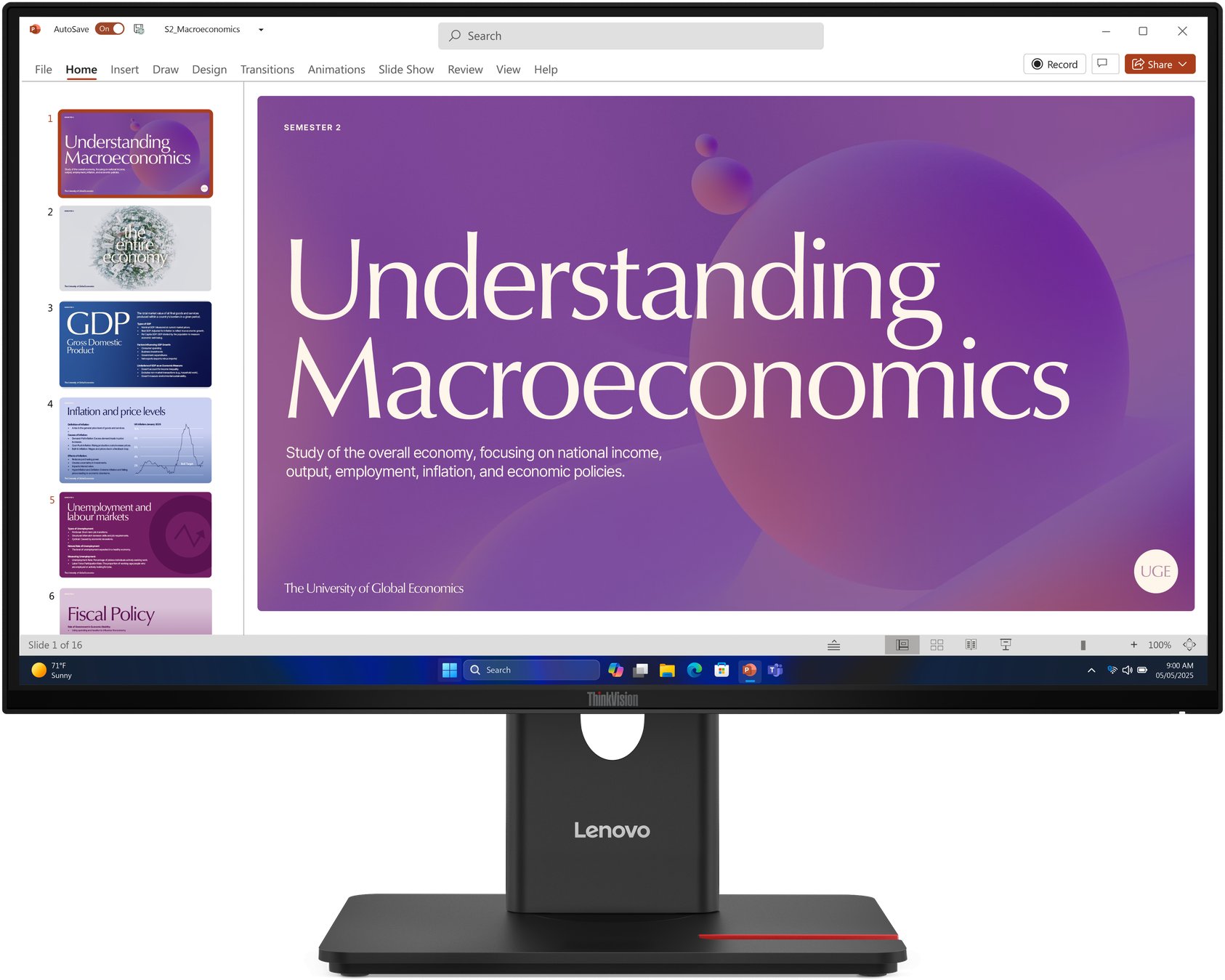 Lenovo ThinkVision T24D-40 23.8 1920x1080/16:9/250 nits/DP/HDMI/USB-C/3Y Warranty | Lenovo